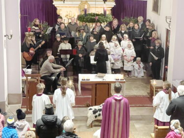 1Chor mit singender Säge