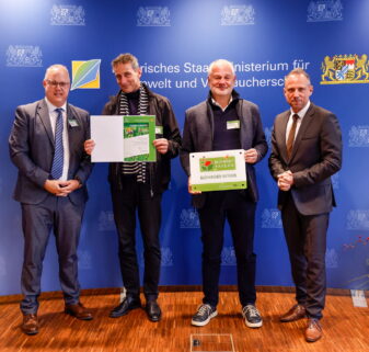 Auszeichnung Blühpakt Bayern