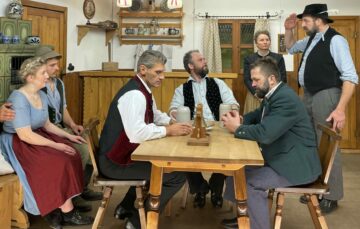 Bild 2 Der Falott Valentin Staudigl meldet sich ab