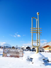 Riesentrompete Hochformat