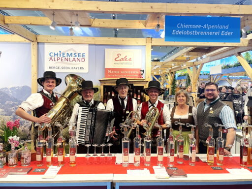 Samerberger im CAT-Stand