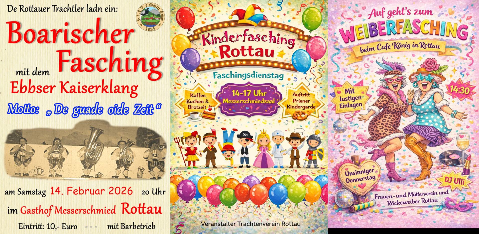 Rottauer-Faschings-Endspurt