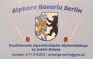 Alphorn Bavaria Berlin k