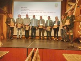 Ehrung für langjährige Mitgliedschaft I