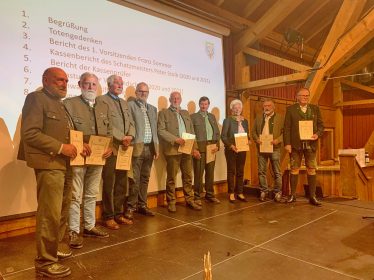 Ehrung für langjährige Mitgliedschaft III