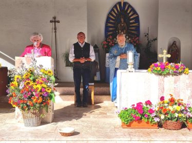 Elfriede Göppelhuber, Schorsch Ganslmaier, Pfr.Mag.Matthias Oberascher