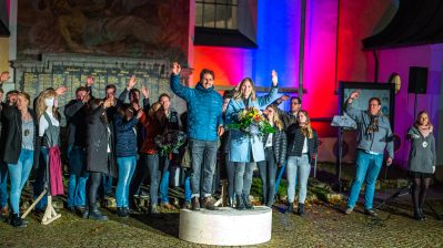 Das neue Prinzenpaar ist Korbinian Lebeth und Rebecca Wolfrum