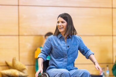 Titel: Pressetermin mit neuem Moderatoren-Duo
Sandra Rieß & Volker Heißmann.