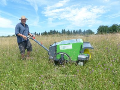 Wiesensamen-Erntegeraet